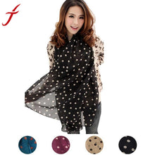 Load image into Gallery viewer, JECKSION 2016 women scarf Long Wrap Shawl Polka Dot Chiffon Scarf Scarves Stole #LN