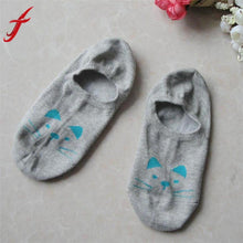 Load image into Gallery viewer, Winter Wram Funny Socks Cute Women Girl Casual Character Printed Comfortable Print Cotton Cat Socks Popsockets Calcetines