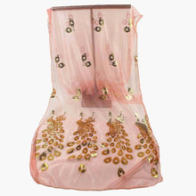 Load image into Gallery viewer, Women Lady Multi-color Peacock Flower Scarf Long Soft Wrap Shawl Stole Pashmina