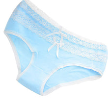 Load image into Gallery viewer, New fashion women Lady's panties cotton lace butterfly knot  panties