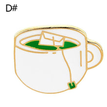 Load image into Gallery viewer, Personality Cups Shape Enamel Brooch Collar Pin Denim Jacket Hat Bag Decoration