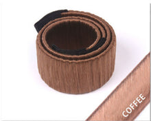 Load image into Gallery viewer, 8Colors Women's Hair Circle Plate Hair Ornaments Round Head Hair Curler,Magic French Twist Magic Hair Bun Maker