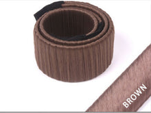 Load image into Gallery viewer, 8Colors Women's Hair Circle Plate Hair Ornaments Round Head Hair Curler,Magic French Twist Magic Hair Bun Maker