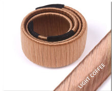 Load image into Gallery viewer, 8Colors Women's Hair Circle Plate Hair Ornaments Round Head Hair Curler,Magic French Twist Magic Hair Bun Maker