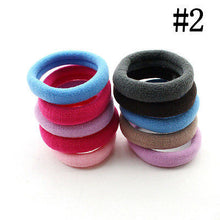 Load image into Gallery viewer, 5 Pcs Elastic Rope Women  Hair Ties Ponytail Holder Head Band Hairbands