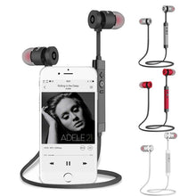 Load image into Gallery viewer, Sports Moisture proof Sweatproof Bluetooth Earphones Universal Wireless Bluetooth Earbuds Noise Reduction Bluetooth Headphones In-Ear Stereo Headsets
