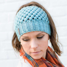 Load image into Gallery viewer, Fashion Ponytail Beanie Winter Hats For Women Crochet Cap Casual Skullies Beanies Soft Warm Caps Female Cotton Knit Ponytail Hat