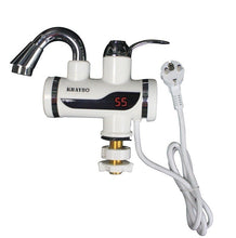 Load image into Gallery viewer, 3000W Temperature Display Instant Hot Water Tap Tankless Electric Faucet Kitchen Instant Hot Faucet Water Heater Water Heating